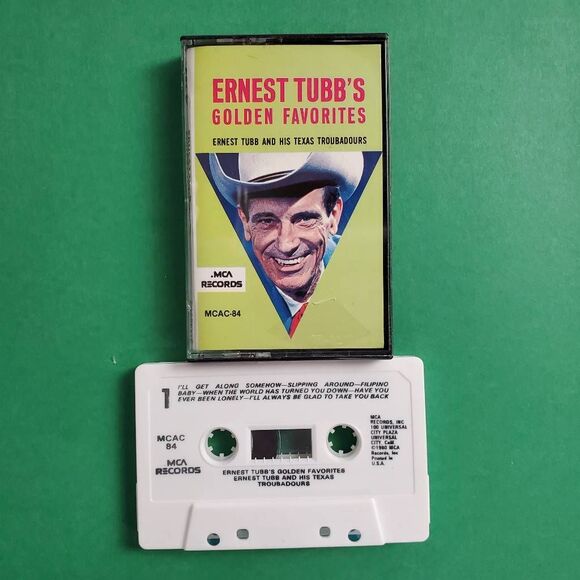 Ernest Tubb Golden Favorites Cassette MCA - Picture 1 of 3
